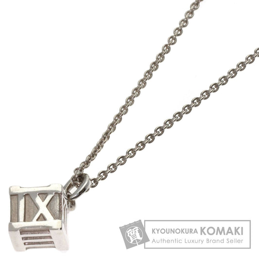 TIFFANY&Co. Atlas cube Necklace Silver Ladies [Used]