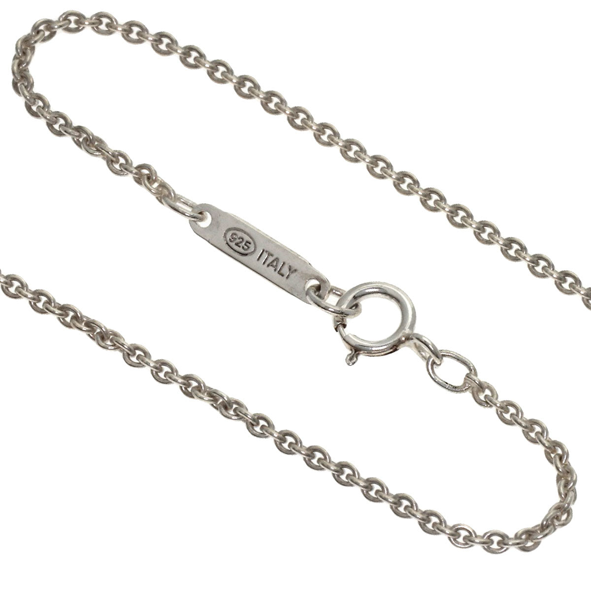 TIFFANY&Co. Atlas cube Necklace Silver Ladies [Used]