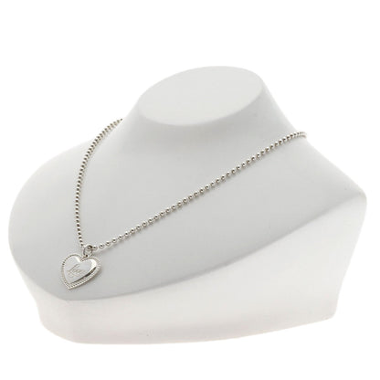 TIFFANY&Co. Heart Love Necklace Silver Ladies [Used]