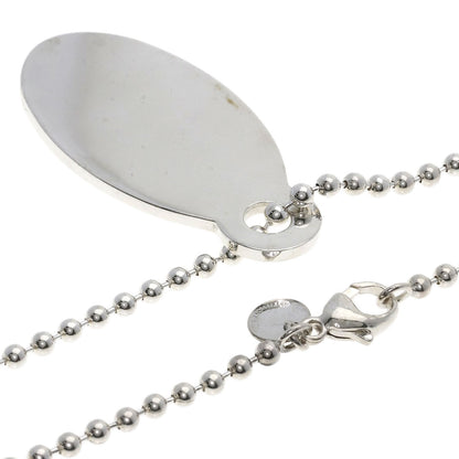 TIFFANY&Co. Return to Oval Tag Long Necklace Silver Ladies [Used]