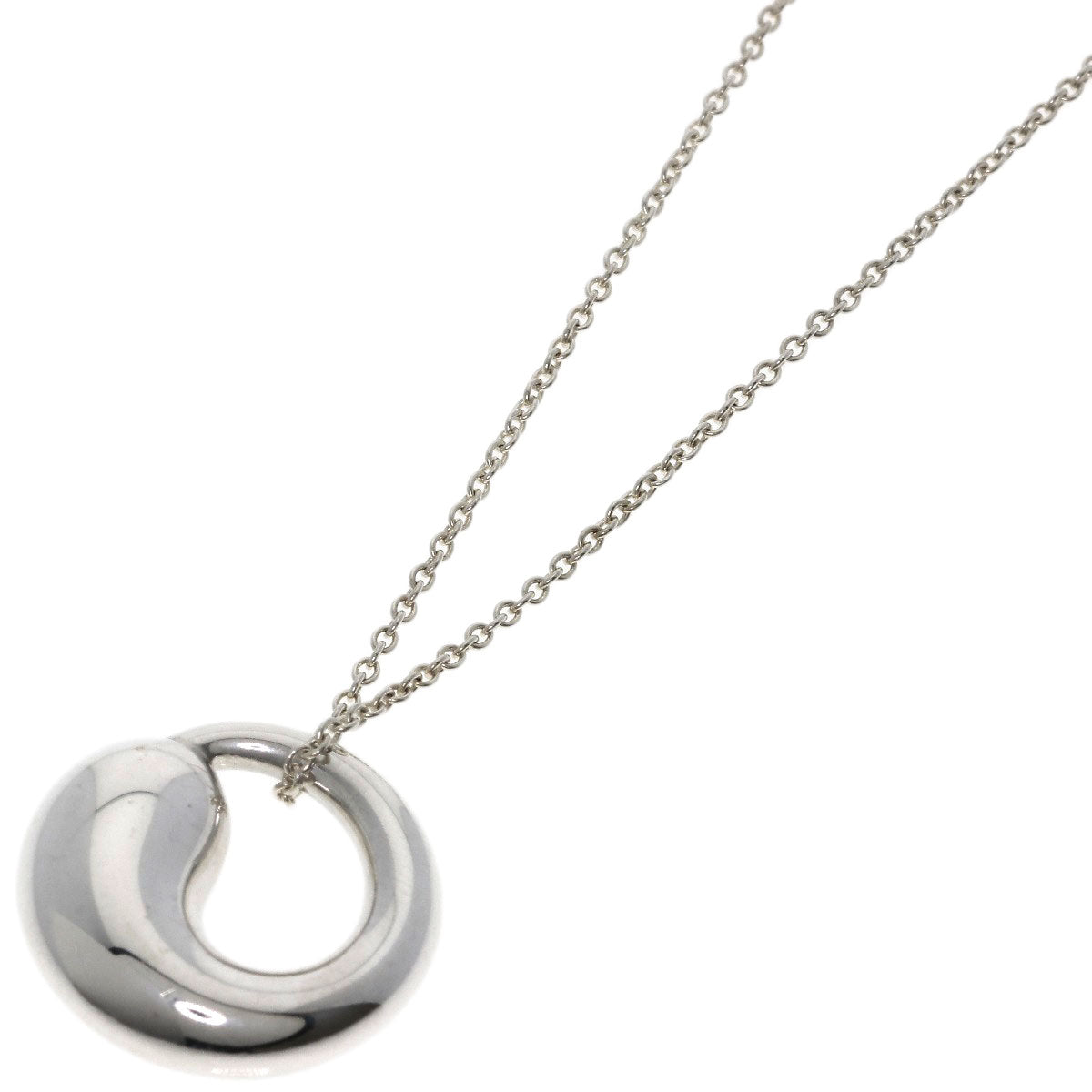 TIFFANY&Co. Eternal circle Necklace Silver Ladies [Used]