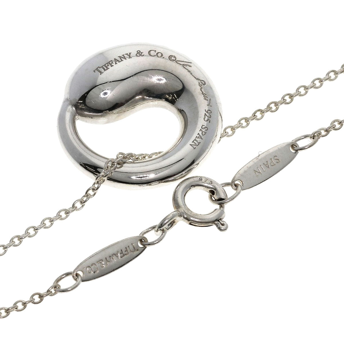 TIFFANY&Co. Eternal circle Necklace Silver Ladies [Used]