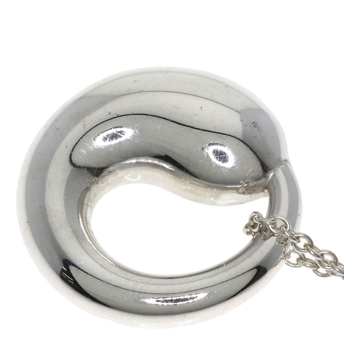 TIFFANY&Co. Eternal circle Necklace Silver Ladies [Used]
