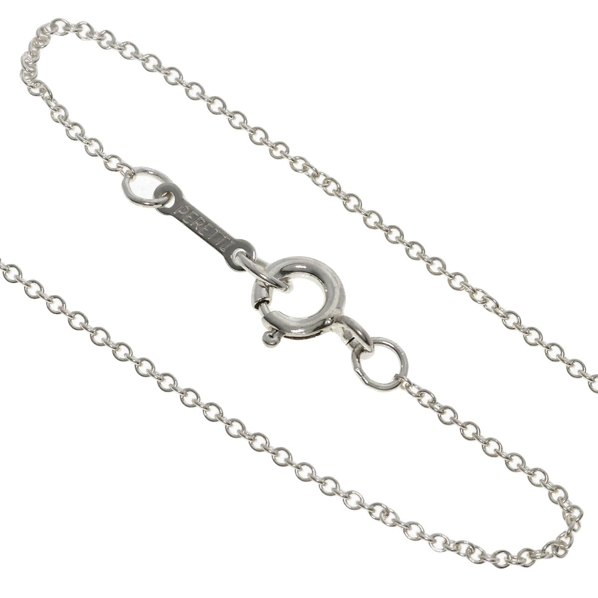 TIFFANY&Co. Open cross Necklace Silver Ladies [Used]