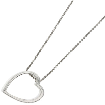 TIFFANY&Co. Geometric heart Necklace Silver Ladies [Used]