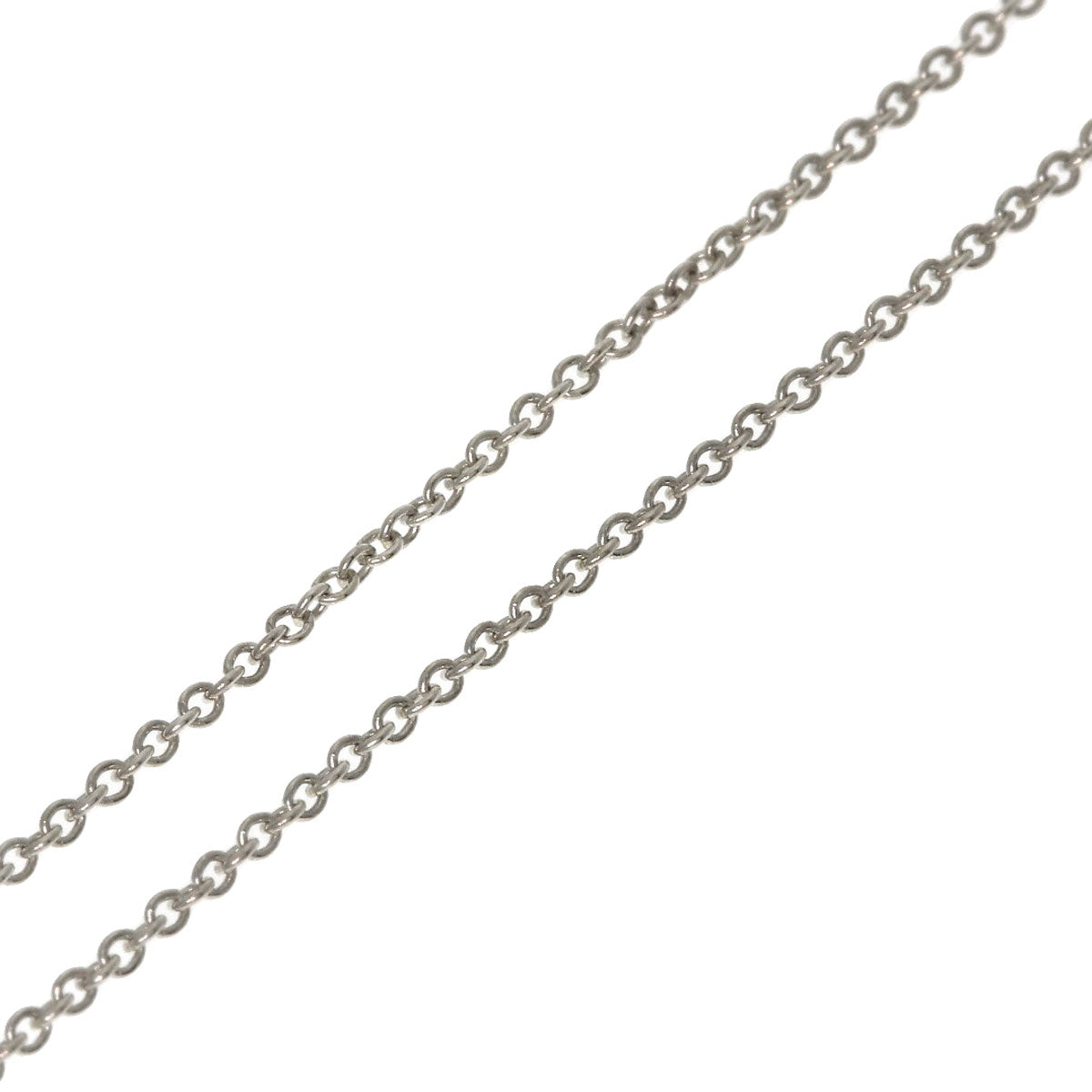 TIFFANY&Co. Geometric heart Necklace Silver Ladies [Used]