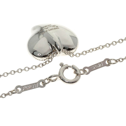 TIFFANY&Co. Curved heart Necklace Silver Ladies [Used]