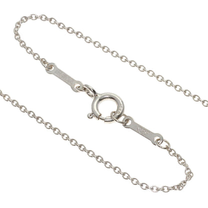 TIFFANY&Co. Curved heart Necklace Silver Ladies [Used]