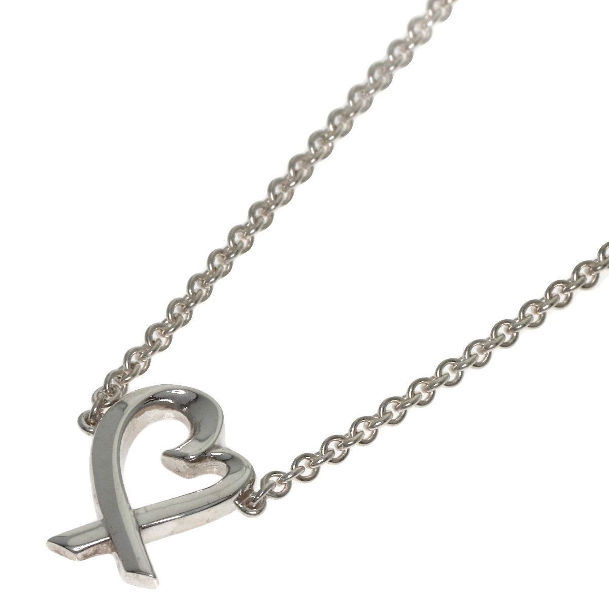 TIFFANY&Co. Loving heart Bracelet Silver Ladies [Used]