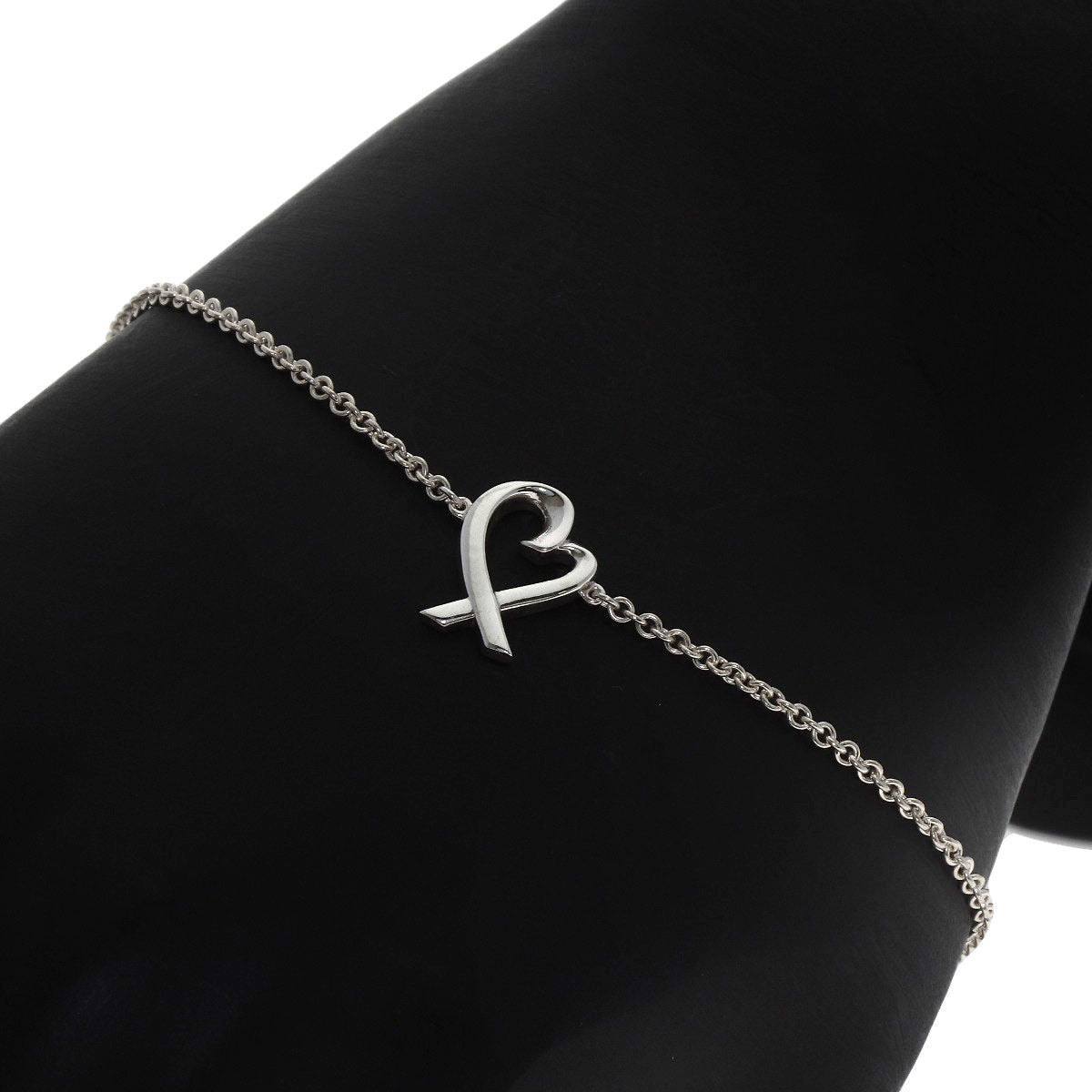 TIFFANY&Co. Loving heart Bracelet Silver Ladies [Used]