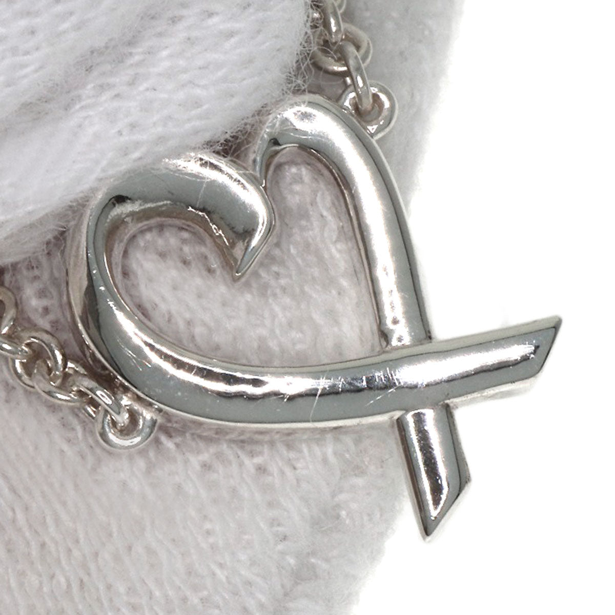 TIFFANY&Co. Loving heart Bracelet Silver Ladies [Used]