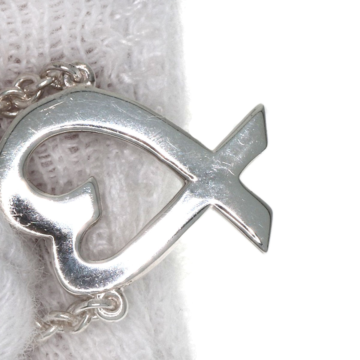 TIFFANY&Co. Loving heart Bracelet Silver Ladies [Used]