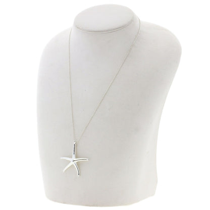 TIFFANY&Co. Star fish Necklace Silver Ladies [Used]