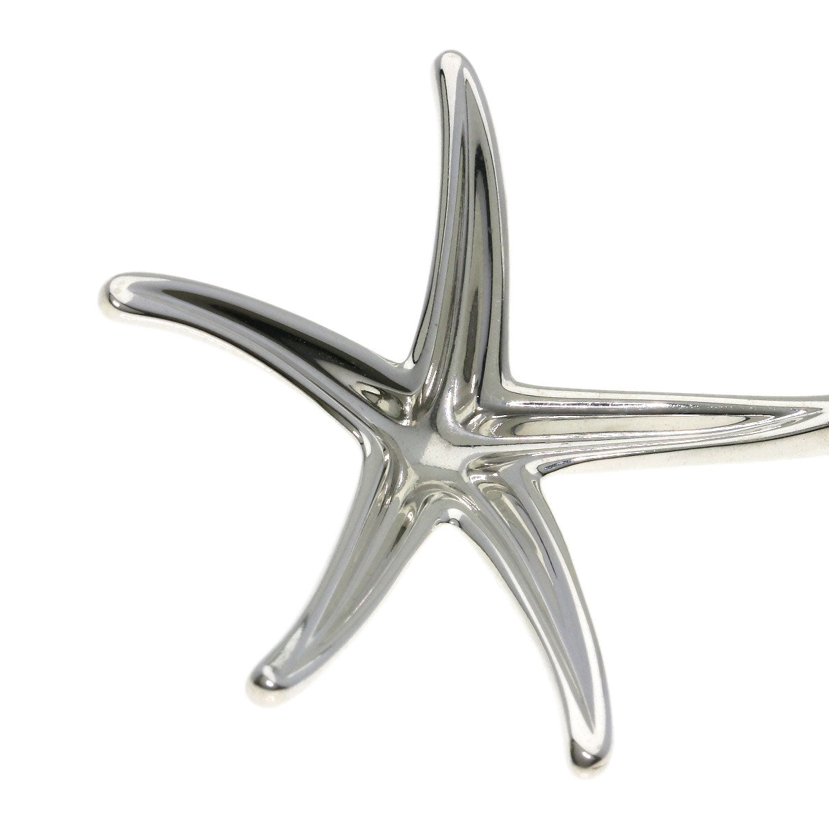 TIFFANY&Co. Star fish Necklace Silver Ladies [Used]