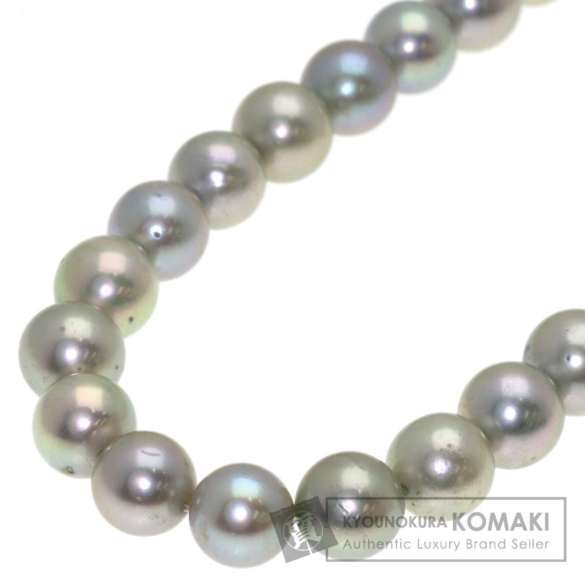 Akoya pearl Pearl Necklace Silver 52g　Ladies