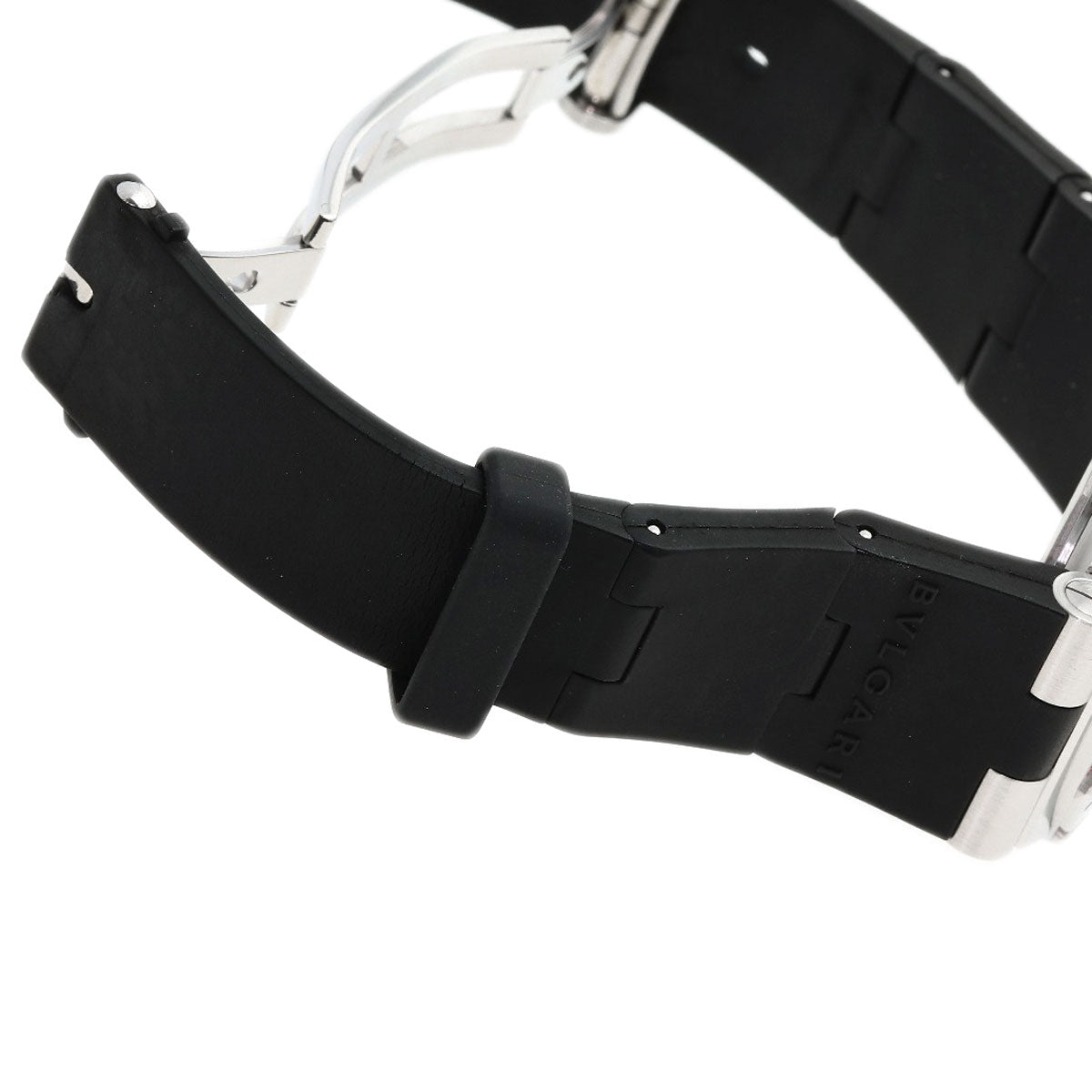 BVLGARI Diagono Scuba Watches SD38S Stainless Steel/Rubber mens