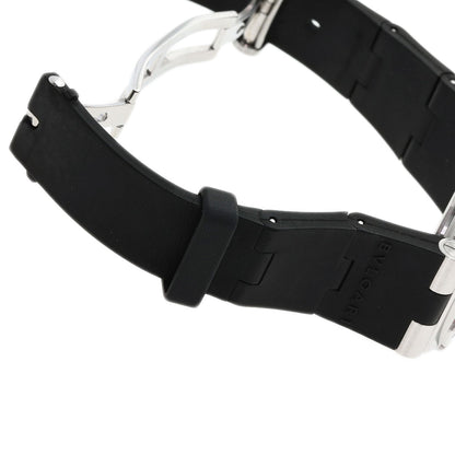 BVLGARI Diagono Scuba Watches SD38S Stainless Steel/Rubber mens