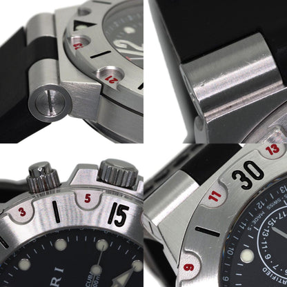 BVLGARI Diagono Scuba Watches SD38S Stainless Steel/Rubber mens