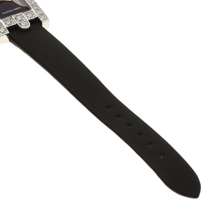 HARRY WINSTON Avenue Night Papillon Watches 310LQW K18 White Gold/Leather Ladies