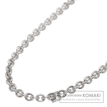 BVLGARI Catene 19.7" Necklace K18 White Gold Ladies [Used]