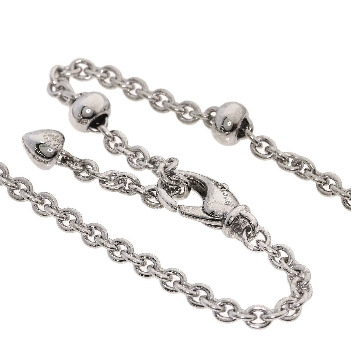 BVLGARI Catene 19.7" Necklace K18 White Gold Ladies [Used]