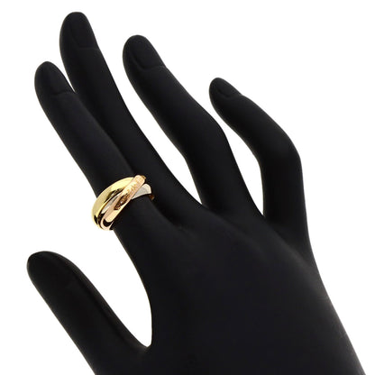CARTIER Trinity #48 Ring K18 Yellow Gold 18K Pink GoldLadies [Used]
