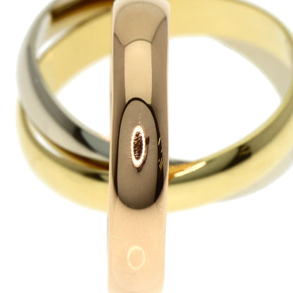 CARTIER Trinity #48 Ring K18 Yellow Gold 18K Pink GoldLadies [Used]