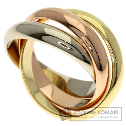 CARTIER Trinity #50 Ring K18 Yellow Gold 18K Pink GoldLadies [Used]