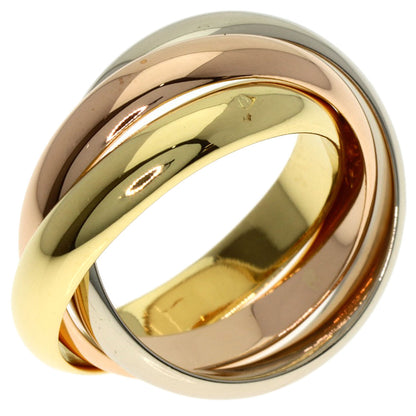 CARTIER Trinity #50 Ring K18 Yellow Gold 18K Pink GoldLadies [Used]