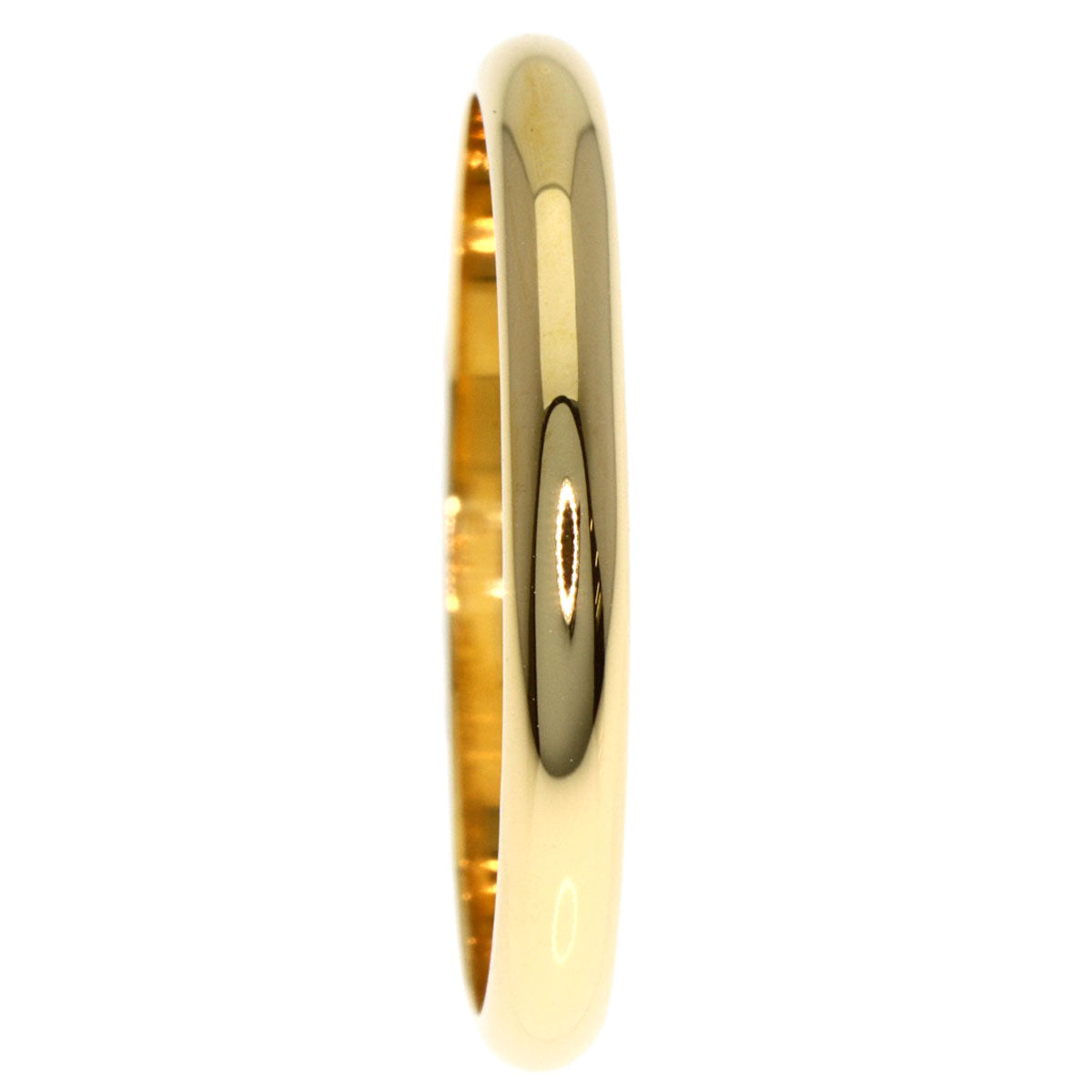 CARTIER 1895 Wedding #57 Ring K18 Yellow Gold Ladies [Used]
