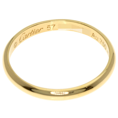 CARTIER 1895 Wedding #57 Ring K18 Yellow Gold Ladies [Used]