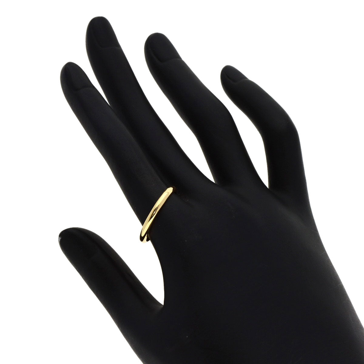 CARTIER 1895 Wedding #57 Ring K18 Yellow Gold Ladies [Used]