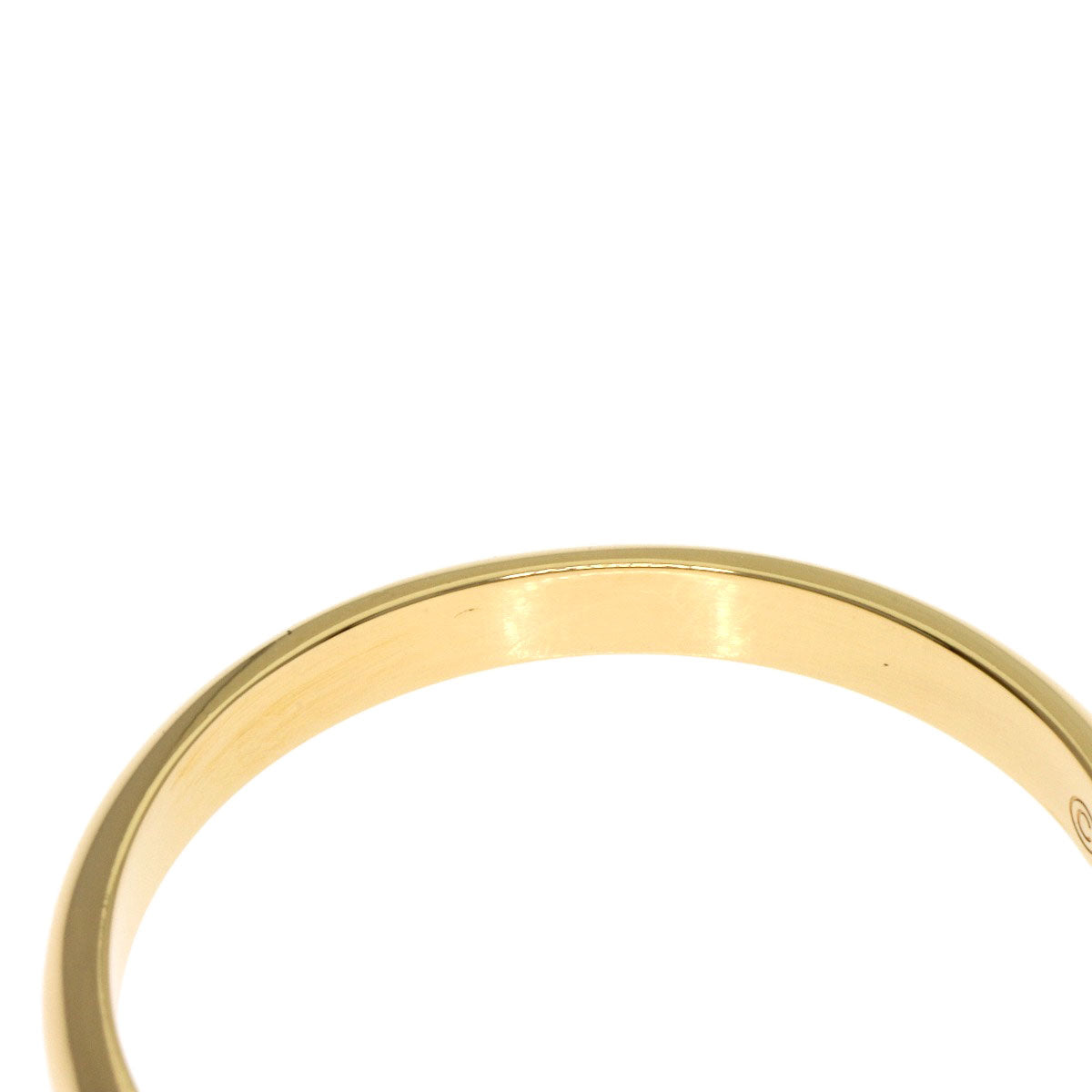 CARTIER 1895 Wedding #57 Ring K18 Yellow Gold Ladies [Used]