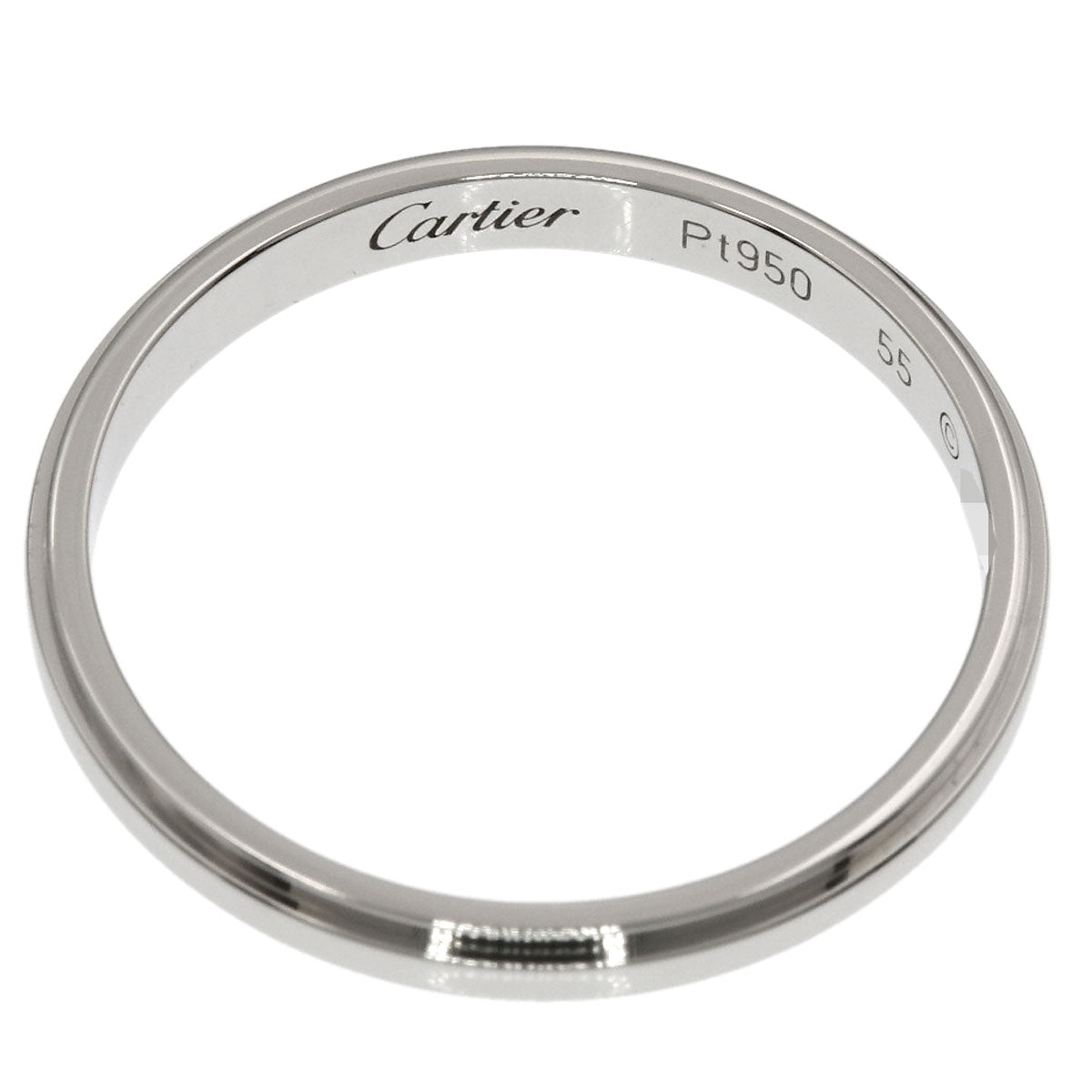 CARTIER Amour #55 Ring Platinum PT950 Ladies [Used]