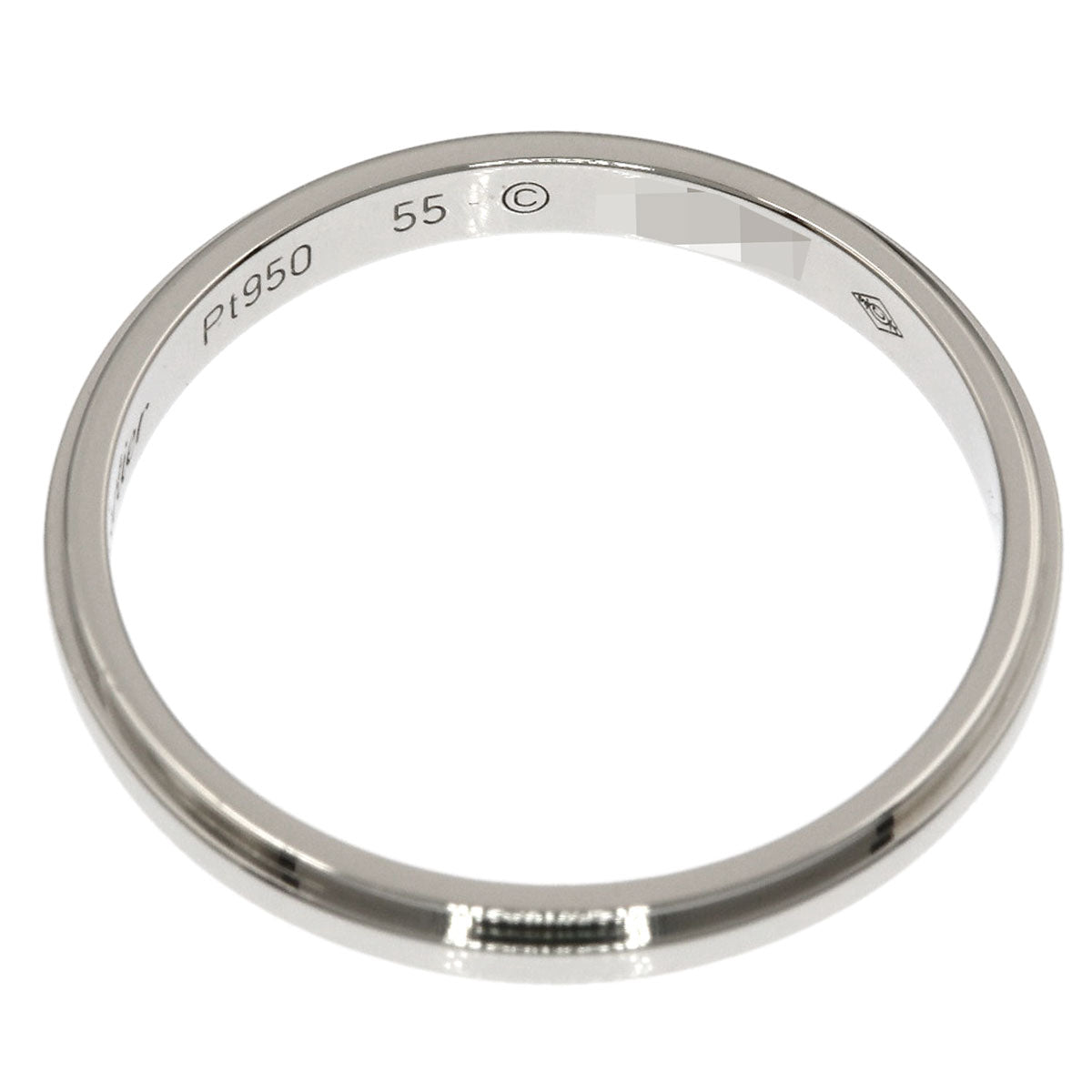 CARTIER Amour #55 Ring Platinum PT950 Ladies [Used]