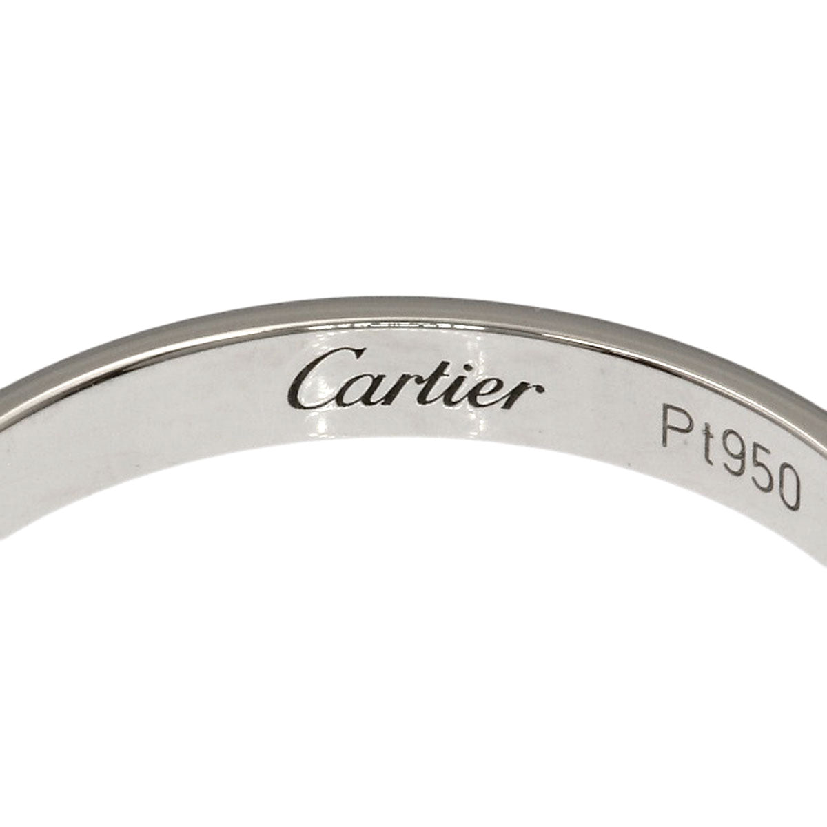 CARTIER Amour #55 Ring Platinum PT950 Ladies [Used]