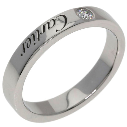 CARTIER Cartier C de Cartier 1P Diamond #46 Ring Platinum PT950 Ladies [Used]