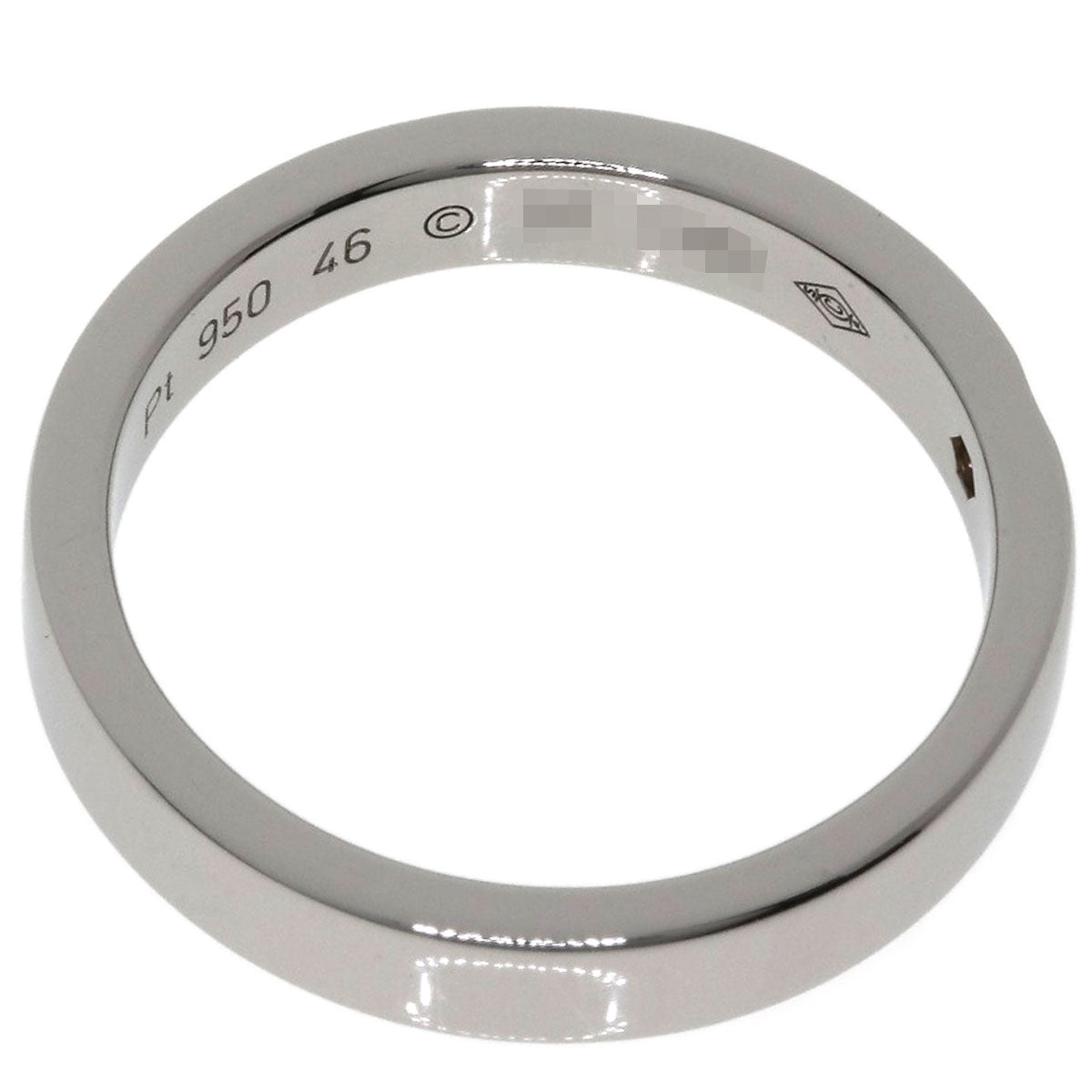 CARTIER Cartier C de Cartier 1P Diamond #46 Ring Platinum PT950 Ladies [Used]