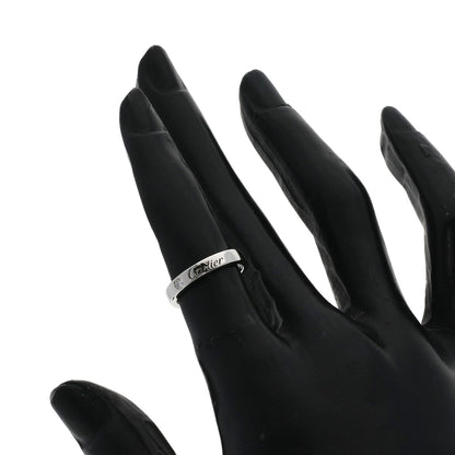 CARTIER Cartier C de Cartier 1P Diamond #46 Ring Platinum PT950 Ladies [Used]