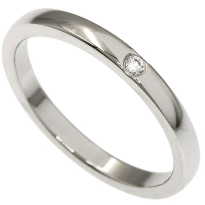 CARTIER Classic 1P Diamond #49 Ring Platinum PT950 Ladies [Used]