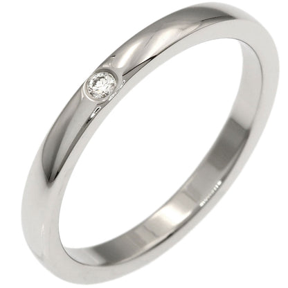 CARTIER Classic 1P Diamond #49 Ring Platinum PT950 Ladies [Used]