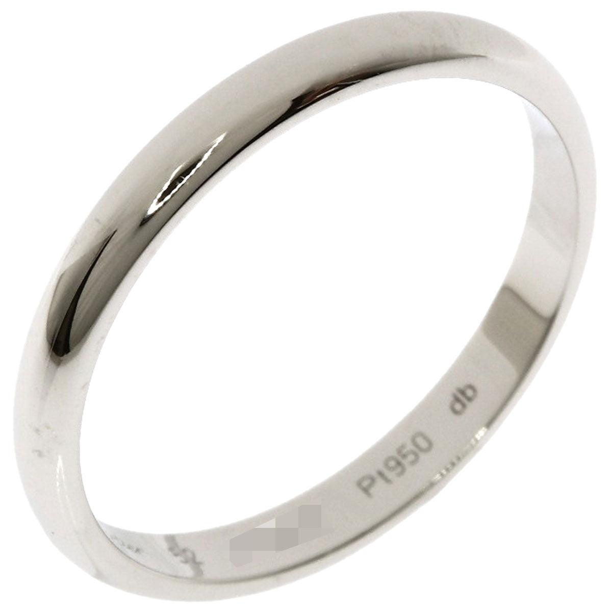 CARTIER Classic #52 Ring Platinum PT950 Ladies [Used]