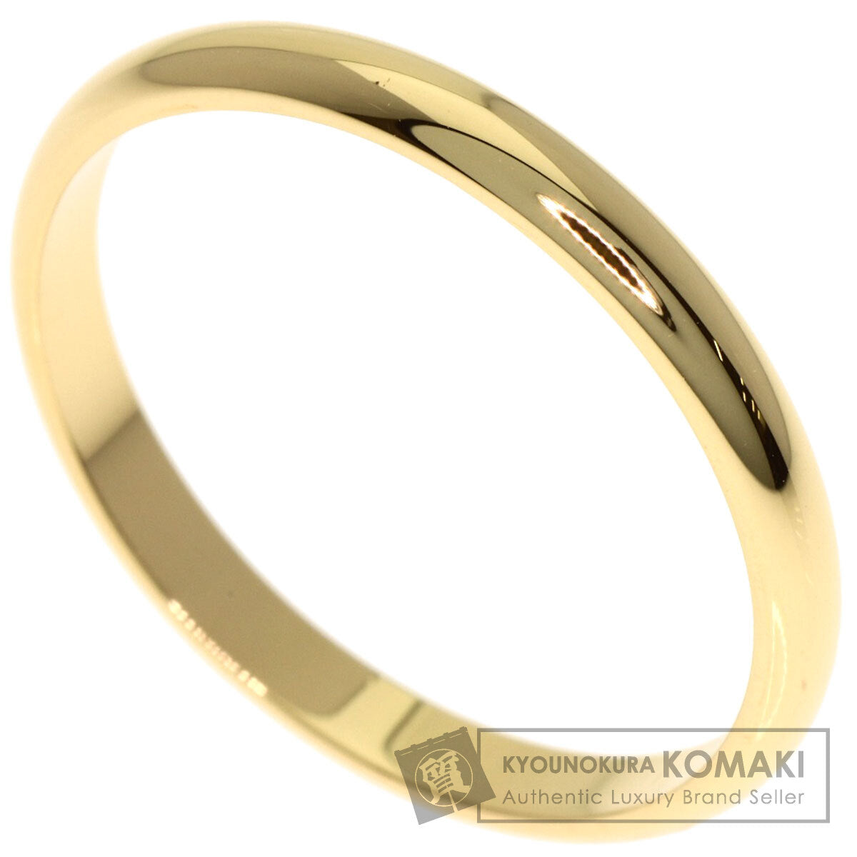 CARTIER Wedding #57 Ring K18 Yellow Gold Ladies [Used]
