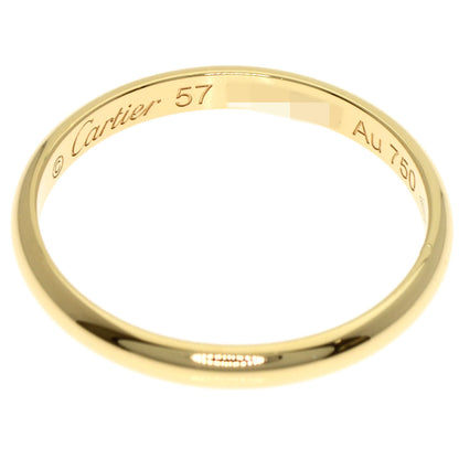 CARTIER Wedding #57 Ring K18 Yellow Gold Ladies [Used]