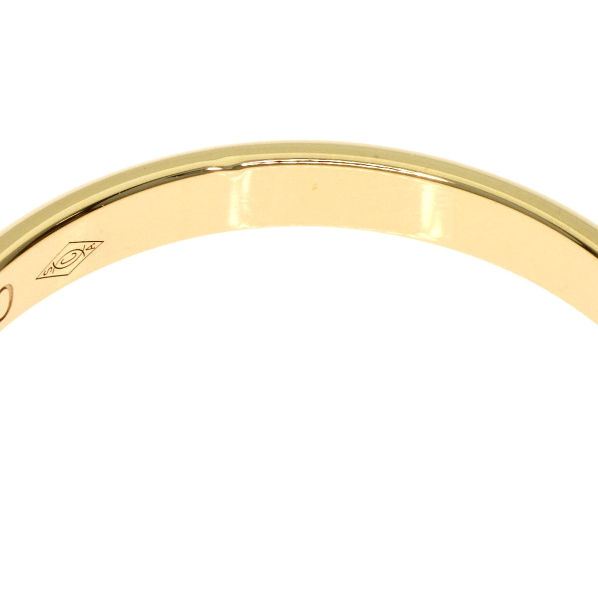 CARTIER Wedding #57 Ring K18 Yellow Gold Ladies [Used]