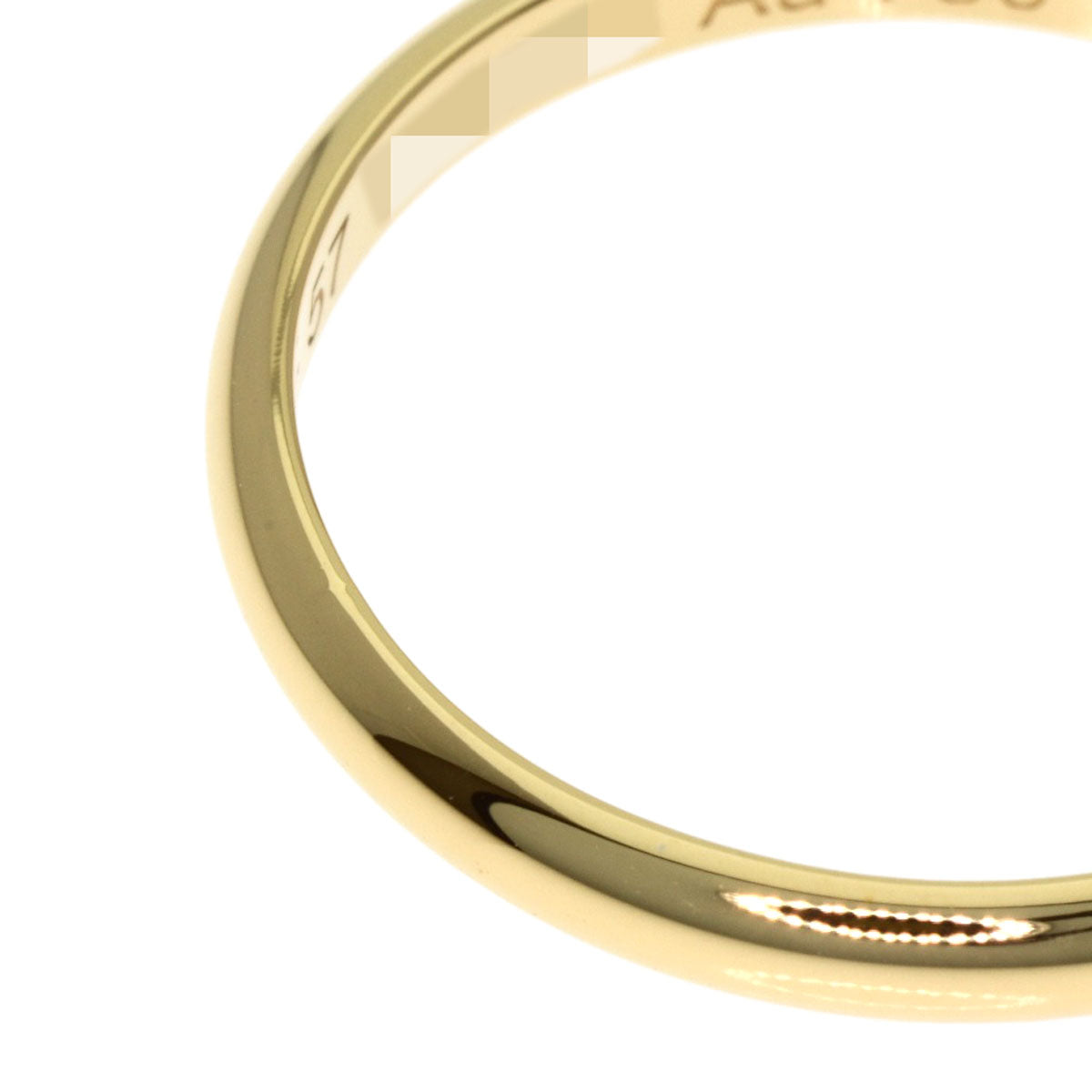 CARTIER Wedding #57 Ring K18 Yellow Gold Ladies [Used]