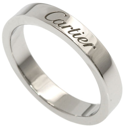 CARTIER Flatband #46 Ring Platinum PT950 Ladies [Used]
