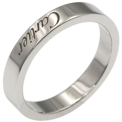 CARTIER Flatband #46 Ring Platinum PT950 Ladies [Used]