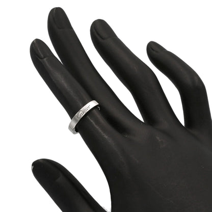 CARTIER Flatband #46 Ring Platinum PT950 Ladies [Used]