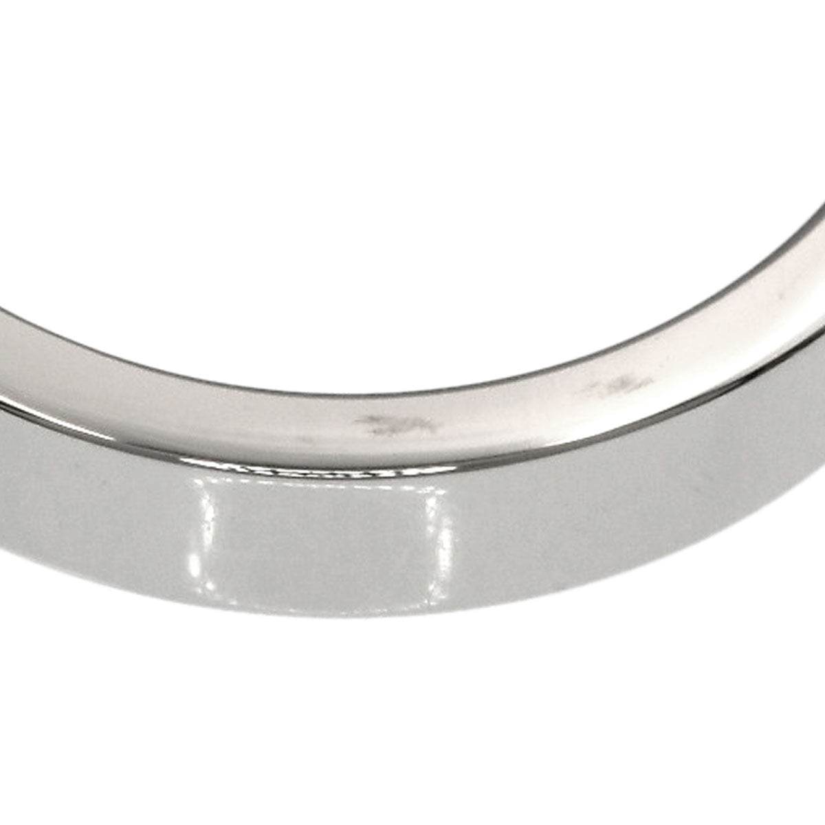 CARTIER Flatband #46 Ring Platinum PT950 Ladies [Used]